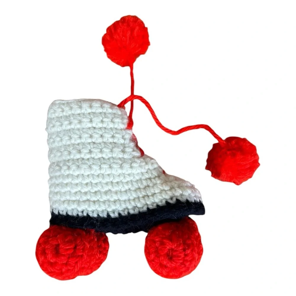 Handmade Roller Skate Baby‎ Booties
